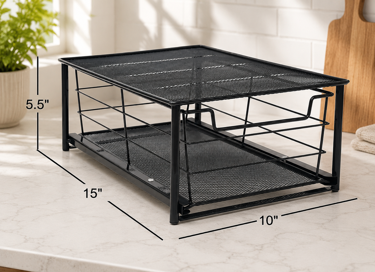 Stackable Slide-Out Drawer Organizer