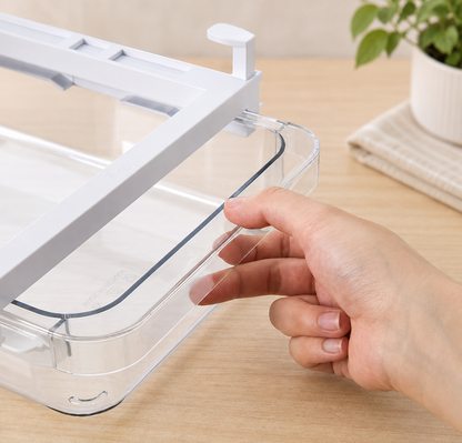 Clear Under-Shelf Drawer Organizer