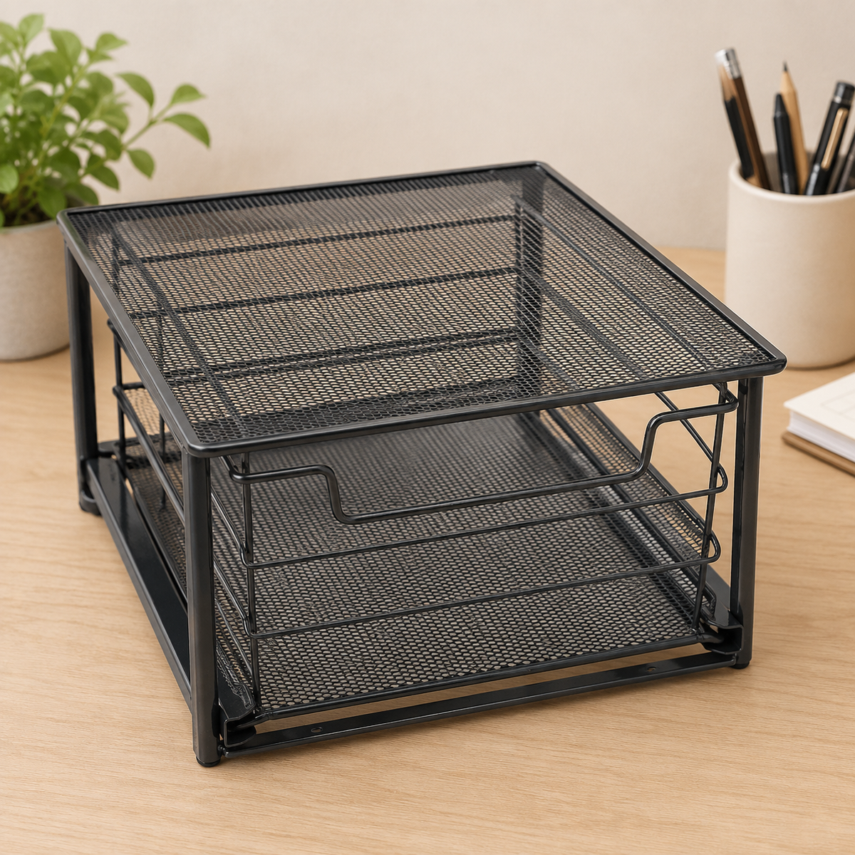 Stackable Slide-Out Drawer Organizer