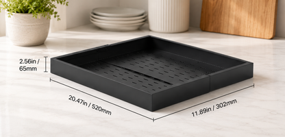 4-Pack Adjustable Pull-Out Cabinet Organizers