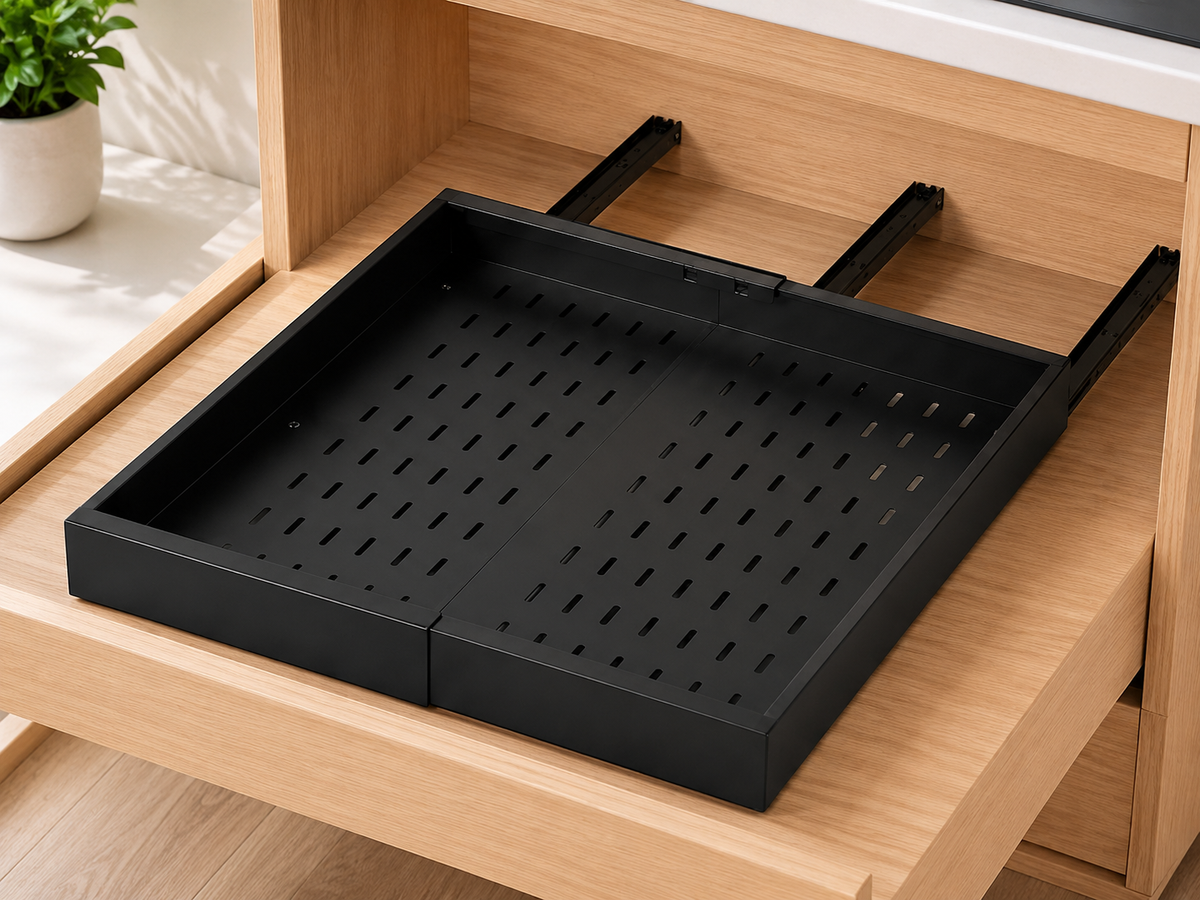 4-Pack Adjustable Pull-Out Cabinet Organizers