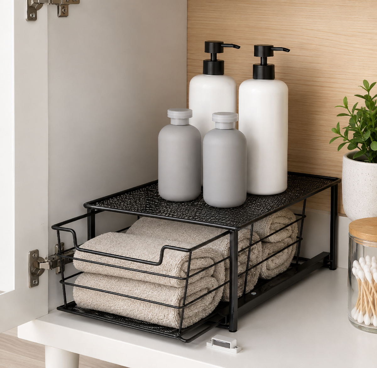 Stackable Slide-Out Drawer Organizer